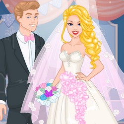 barbie wedding cartoon
